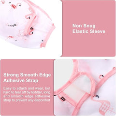 Shirt-Style Baby Apron- Pink